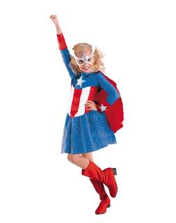   Captain America Dream Girl Childs Costume