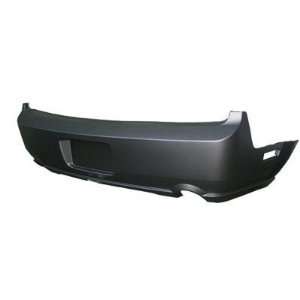   Ford Mustang Primed Black Replacement Rear Bumper Cover: Automotive