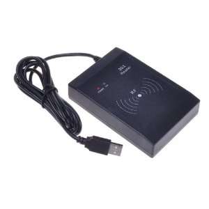   RFID Proximity ID Card Reader Black Plug And Play Electronics