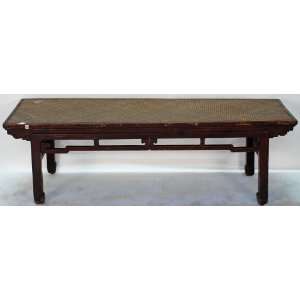  Antique Chinese Ta Bed or Day Bed with Mat Top, circa 1825 1850 