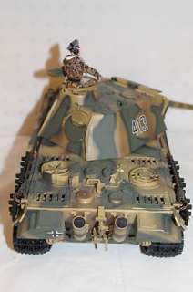   Soldier 118 WWII German Panther Panzer # 413 Tank 21st Century Toys