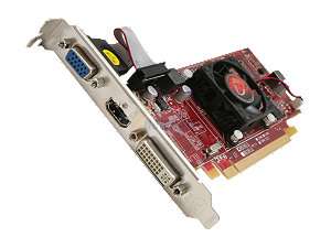   1GB DDR3 PCI Express 2.1 x16 HDCP Ready Low Profile Ready Video Card