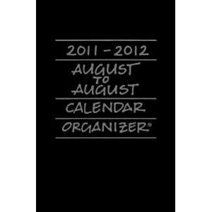    August to August Calendar 2011 2012 Licorice: Office Products