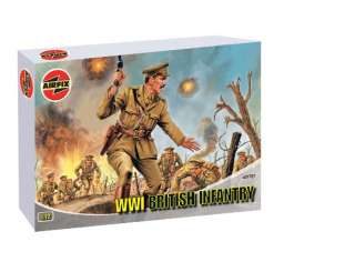 AIRFIX  WWI British Infantry  172 Scale A01727  
