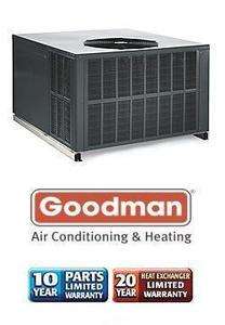 Ton 13 Seer Goodman 70K Btu 80% Gas Package Air Conditioner 