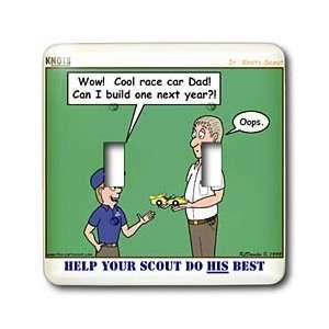 Rich Diesslin KNOTS Scout Cartoons   Jr. Knots Car Race   Help Your 