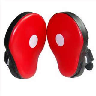 MMA boxing curved focus mitts pads punch pad target  