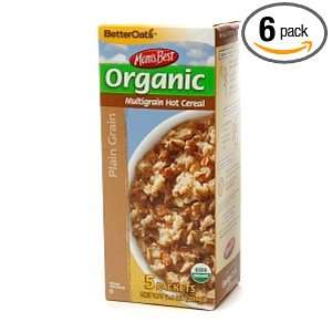 Moms Best Cereal Hot   Plain Grain, 7.4000 Ounce (Pack of 6)