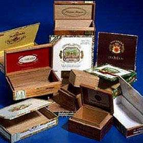 Pack of 10 Empty Cigar Boxes Humidor  
