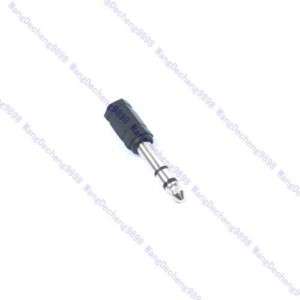 New 6.5mm Male to 3.5mm Female Stereo Audio Mic Adapter  