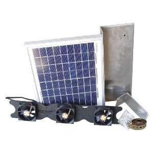  Solar Attic Fan for Ridge Vents   Solar Roof Vent Solution 