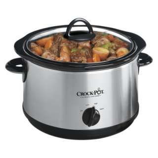 Crock Pot® Stainless Steel Slow Cooker   5 qtOpens in a new window