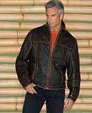 Macys   Tommy Bahama Rocker Canyon Leather Jacket customer reviews 
