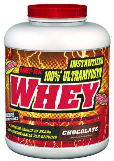 MET Rx 100% Ultramyosyn Whey Protein Chocolate 5lb NEW  