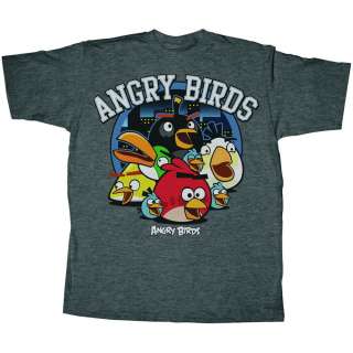 Angry Birds T Shirt Licensed Happy Birds Adult  