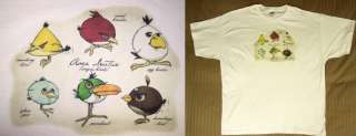 Angry Birds t shirt from Angry Birds video game  