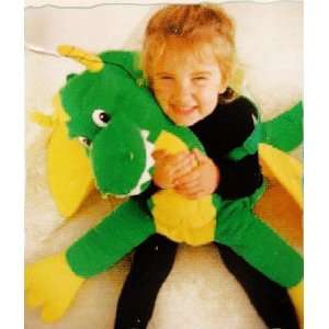  Animal Ride Green Dragon With Wings Child Costume Ages 2 5 