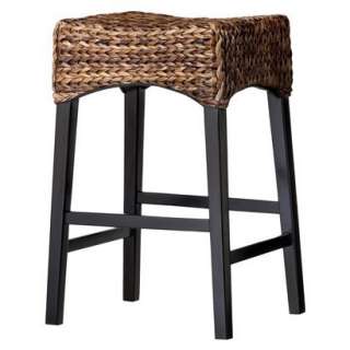 Andres Rectangle Saddle Barstool   Espresso.Opens in a new window