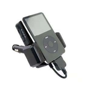   for Ipod (Black) Car Charger / Fm Transmitter / Holder Electronics