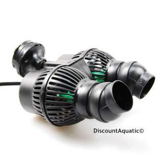 Two 3200GPH Aquarium Powerhead Wave Maker Pump Dual Circulating 