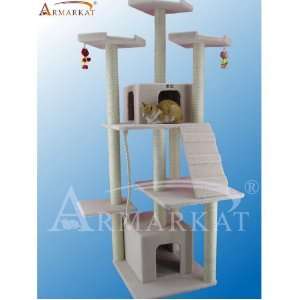  Armarkat B8201 82 Classic Cat Tree in Ivory: Home 