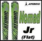 11 12 Atomic Nomad Jr Skis 120cm (Flat) New