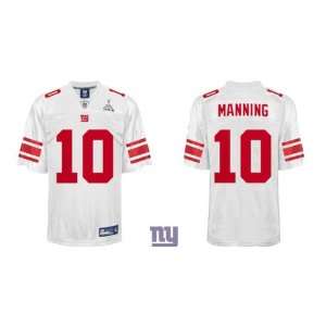 : NFL Jerseys Eli Manning #10 NEW York Giants Authentic White Jersey 