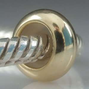  Stopper with Rubber Authentic 925 Sterling Silver Bead Fits Pandora 