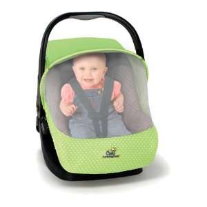  Cozy Car Seat Sun and Bug Cover (GREEN) Baby