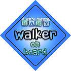 Baby Walker On Board Novelty Child Car Sign Boy