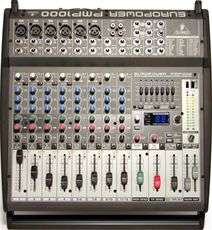 BEHRINGER PMP1000 500w 12 CHANNEL POWERED ACTIVE MIXER  
