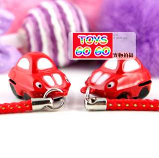 ONE Vehicle Bell Bag Cell Phone iphone Strap Charm,Kid,Party Favor 