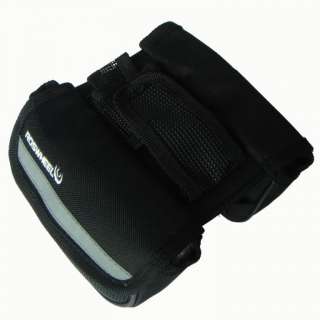 BLACK BIKE BICYCLE FRAME PANNIER FRONT TUBE BAG CYCLING POUCH  