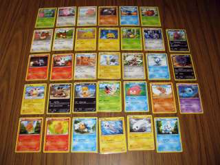 Pokemon Black & White Dark Explorers Common Card Set 35 Cards  