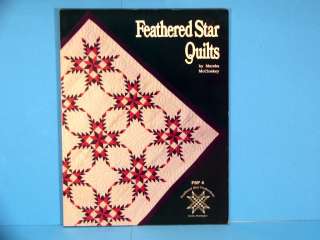 FEATHERED STAR QUILTING PATTERN BOOK QUILT BLOCKS NEEDLEWORK SEWING 