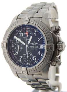 Breitling Chrono Avenger E13360 Titanium Chronometer  
