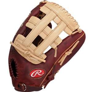 Heart Of The Hide Classic Outfield Baseball Glove OXBLOOD/CAMEL LACE 