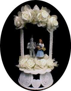 Tinman & DOROTHY Wizard of Oz Wedding Cake Topper TOP Now I know I 