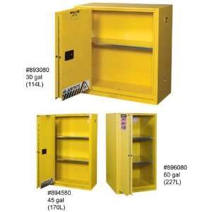 JUSTRITE Enhanced Sliding Door Cabinet   Bifold Door   Yellow   40 