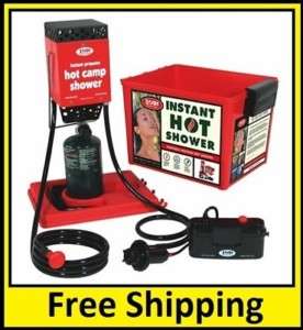 Zodi Hot Tap Camp Shower Single / Popane Water Heater  