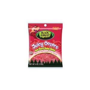  Black Forest Juicy Oozers Sour Cherry Gummy Sharks, 4oz 