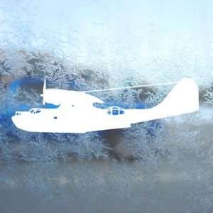  PBY Catalina PBY 5A Flying Boat White Decal Car White 