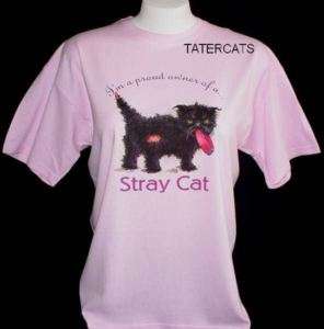 Cat T Shirt Rescue Stray Cats Owner Humane Clothing  