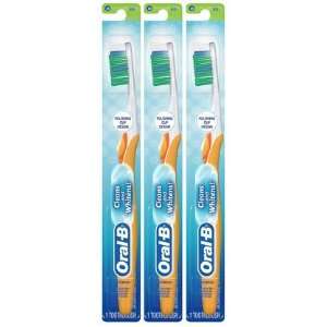 Oral B Advantage 3D White Vivid Toothbrush, Soft, 3 ct (Quantity of 4)