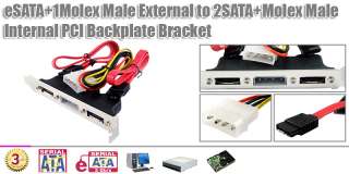 3Port External E SATA HDD CD DVD ROM Drive Caddy Braket  