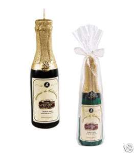 12 Champagne Bottle Shaped Scented Candles GIFT PARTY FAVORS Birthday 