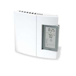   AMP Wall Mount Thermostat for Baseboard or In Wall Fan Heaters, White