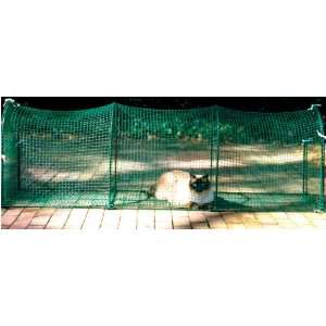  Kittywalk Outdoor Net Cat Enclosure for Decks, Patios 