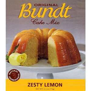 Zesty Lemon Bundt Cake Mix Grocery & Gourmet Food