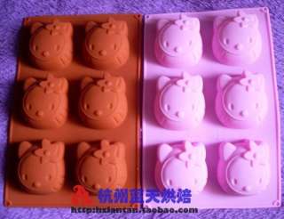   KITTY CAT Cake Chocolate Jelly Ice Cookie Mold Mould Pan 243  